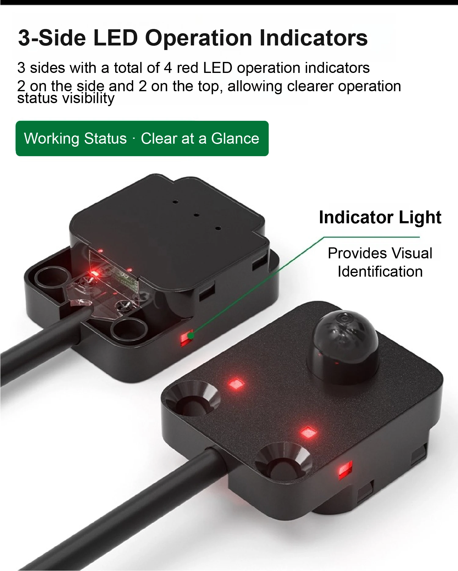 SA801 Photoelectric Limit Switch Button Type Optical Sensor for Automation Equip