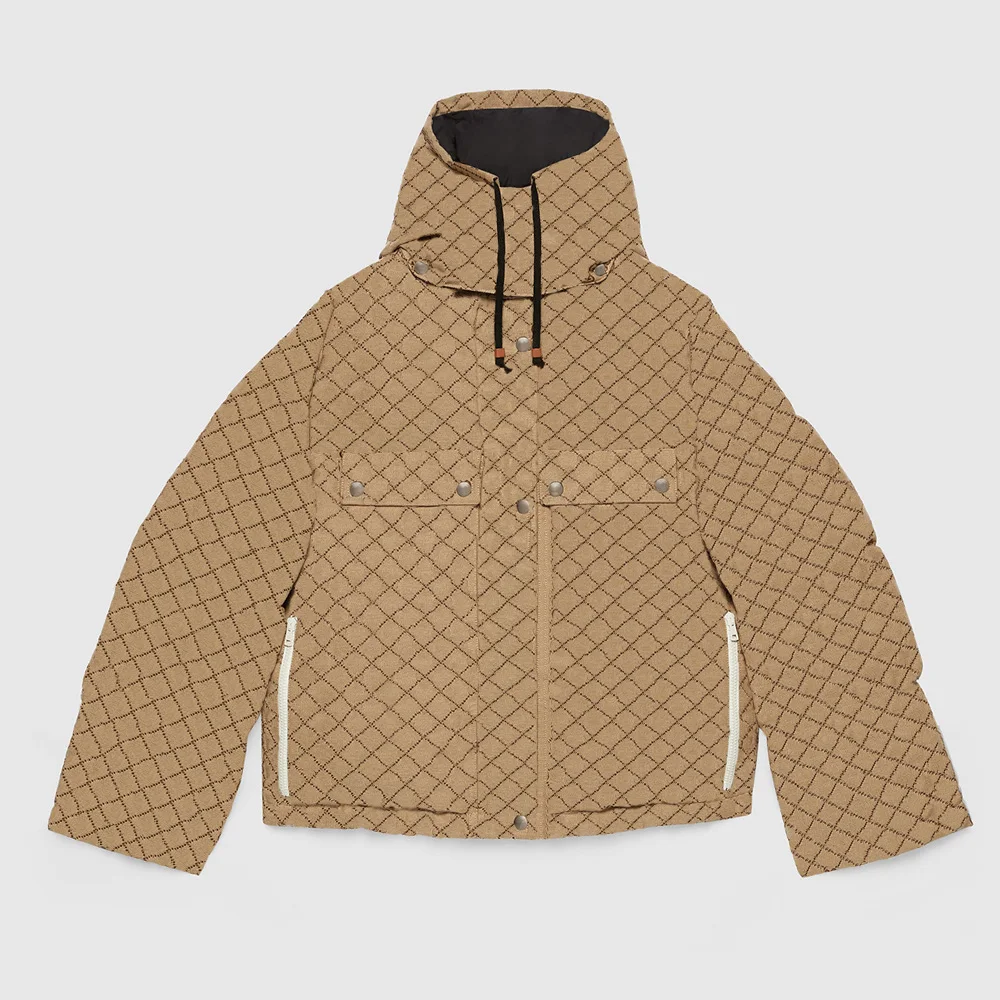 

Cotton Canvas Down Jacket #wfmde030