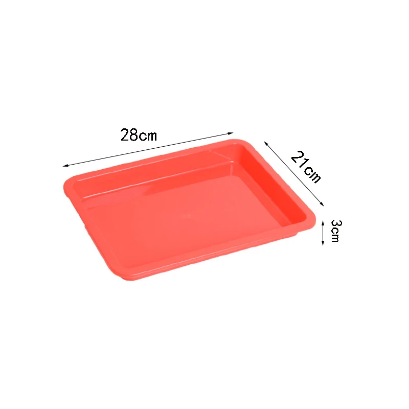 מגשים הגשה רב-תכליתיים אמנות לספק מחסני אחסון פרויקט diy אחסון פרויקט פלסטיק אמנות מגש מארגני רב-טיקולאו מארגני