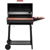 Royal Gourmet CC1830V 30 Barrel Charcoal Grill with Wood-Painted Side Front Table, 627 Square Inches Cooking Space 2