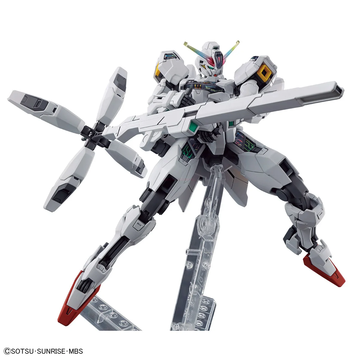 

Pre-Sale Original Bandai HG 1/144 Mobile Suit Gundam: The Witch From Mercury Gundam Calibarn Pvc Figures Model Assembled Toys