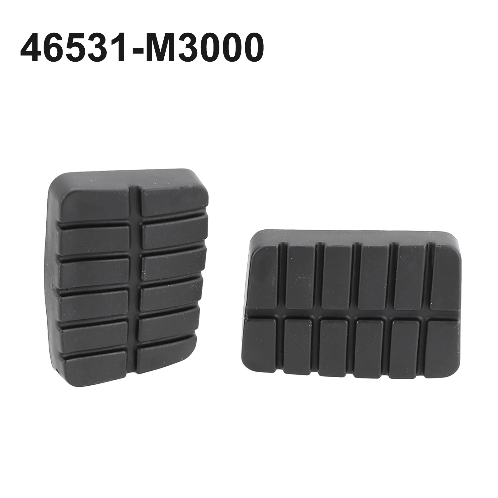 

Car Accessories Brake Clutch Pedal Pads 46531-M3000 ABS Black Direct Fit Plug-and-play For Datsun 210 1974-1982