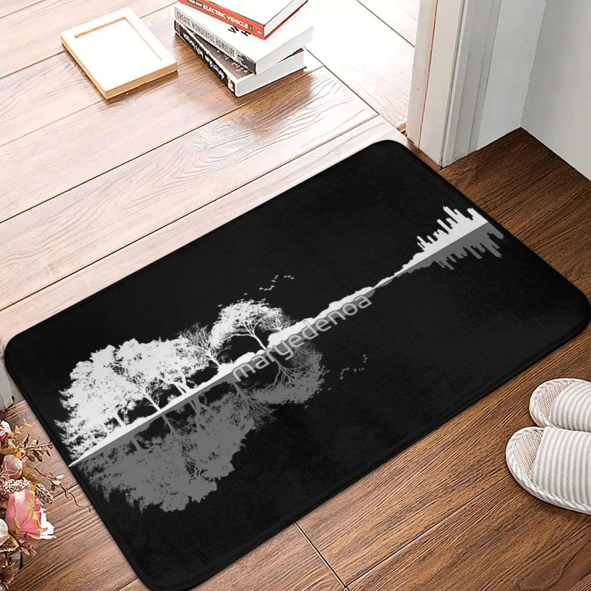 

Nature Guitar 40x60cm Carpet Polyester Floor Mats Holiday Durable Carpets