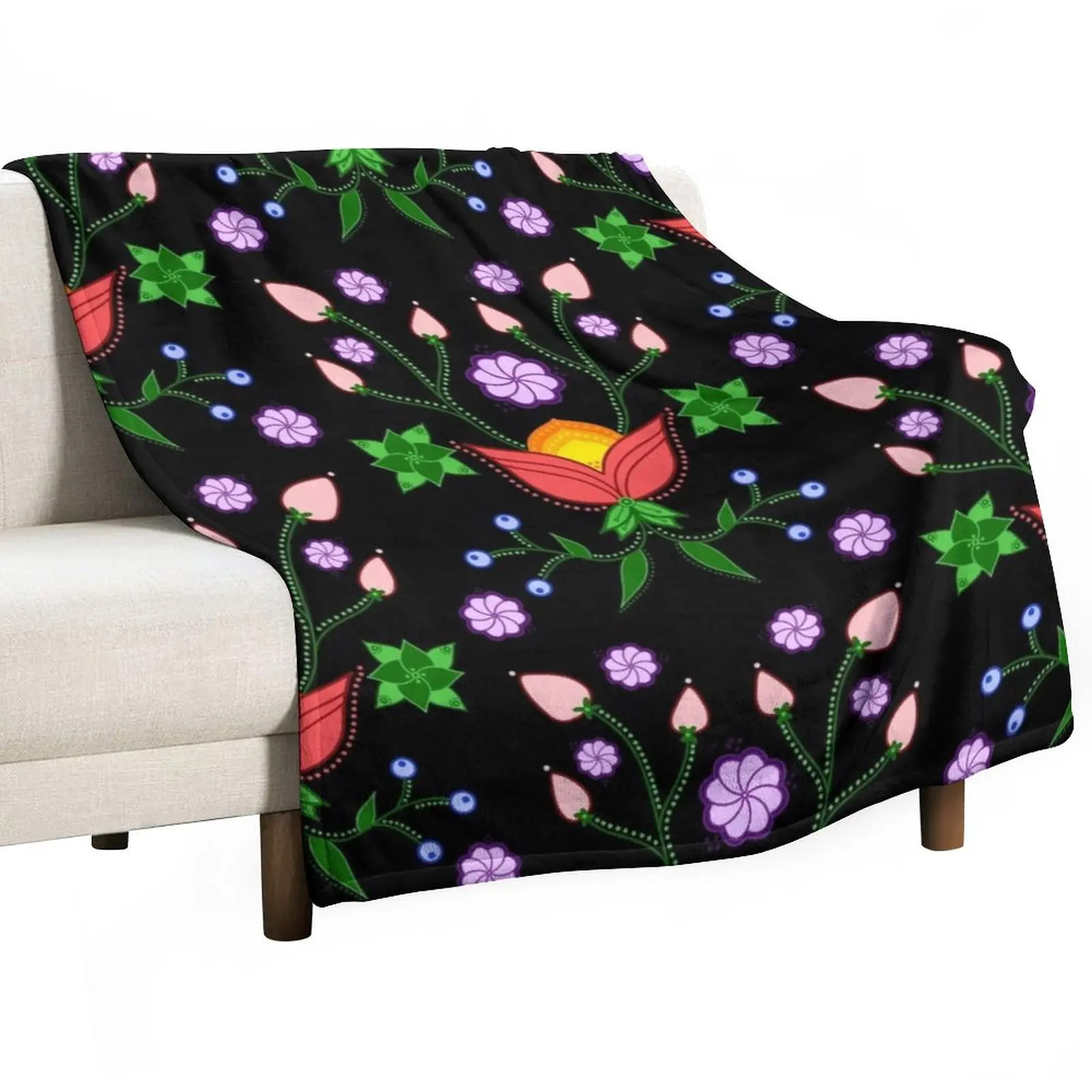 

Floral Throw Blanket Blanket For Baby Blanket For Decorative Sofa
