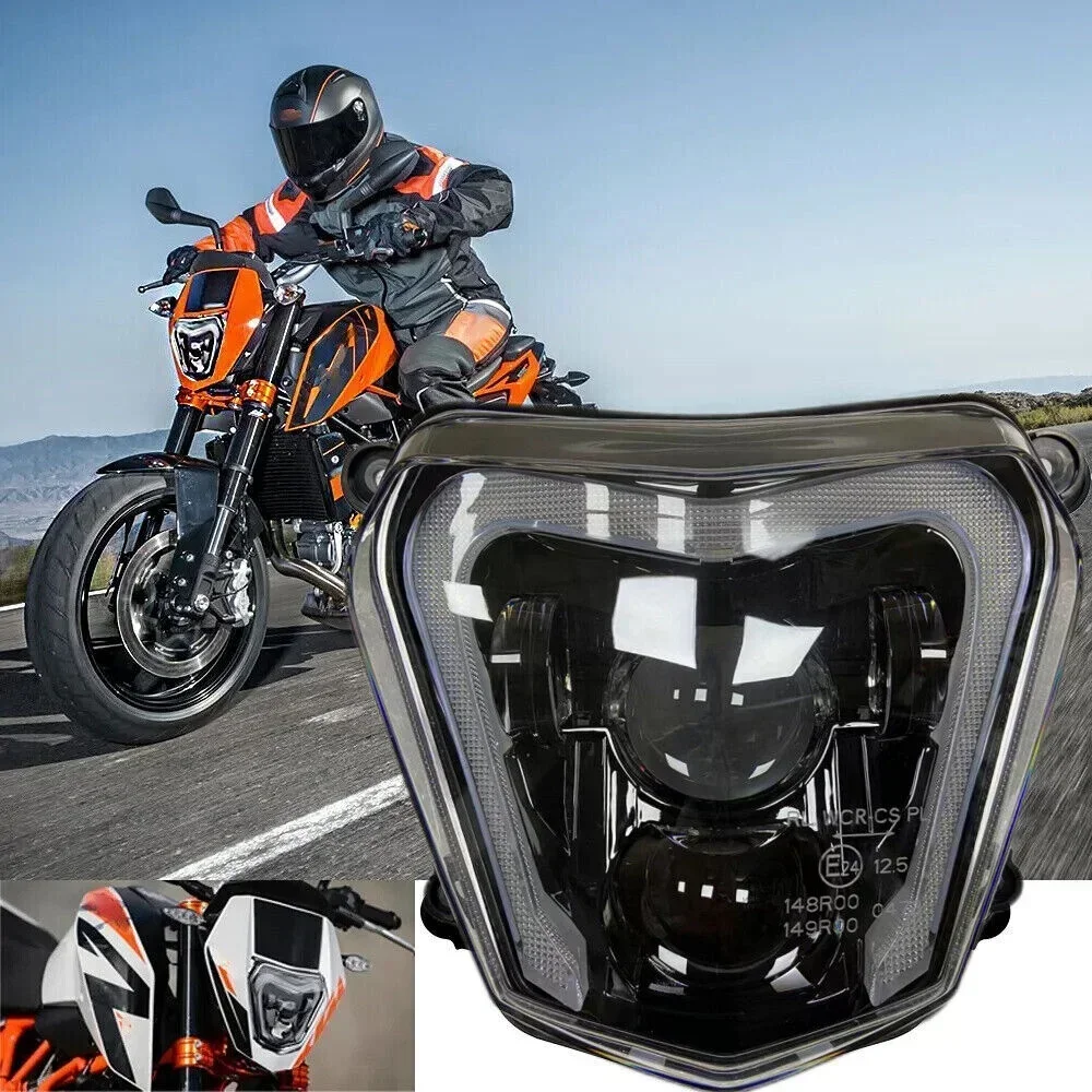 LED Headlight For KTM Duke 690,Duke 690R 2012 2013 2014 2015 2016