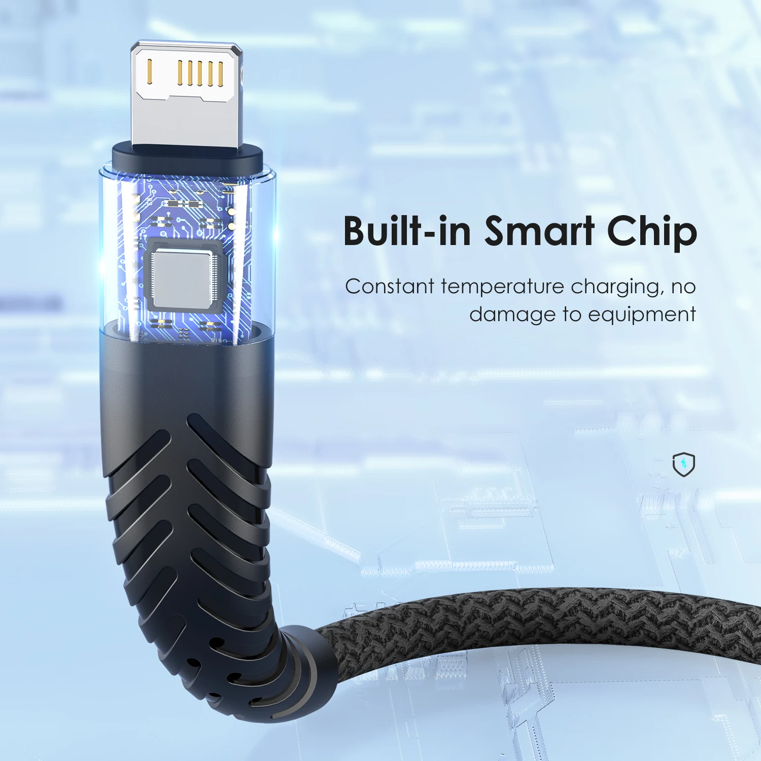 Universal Fast Charge USB Cable - 1 to 3m Length, Apple Compatible