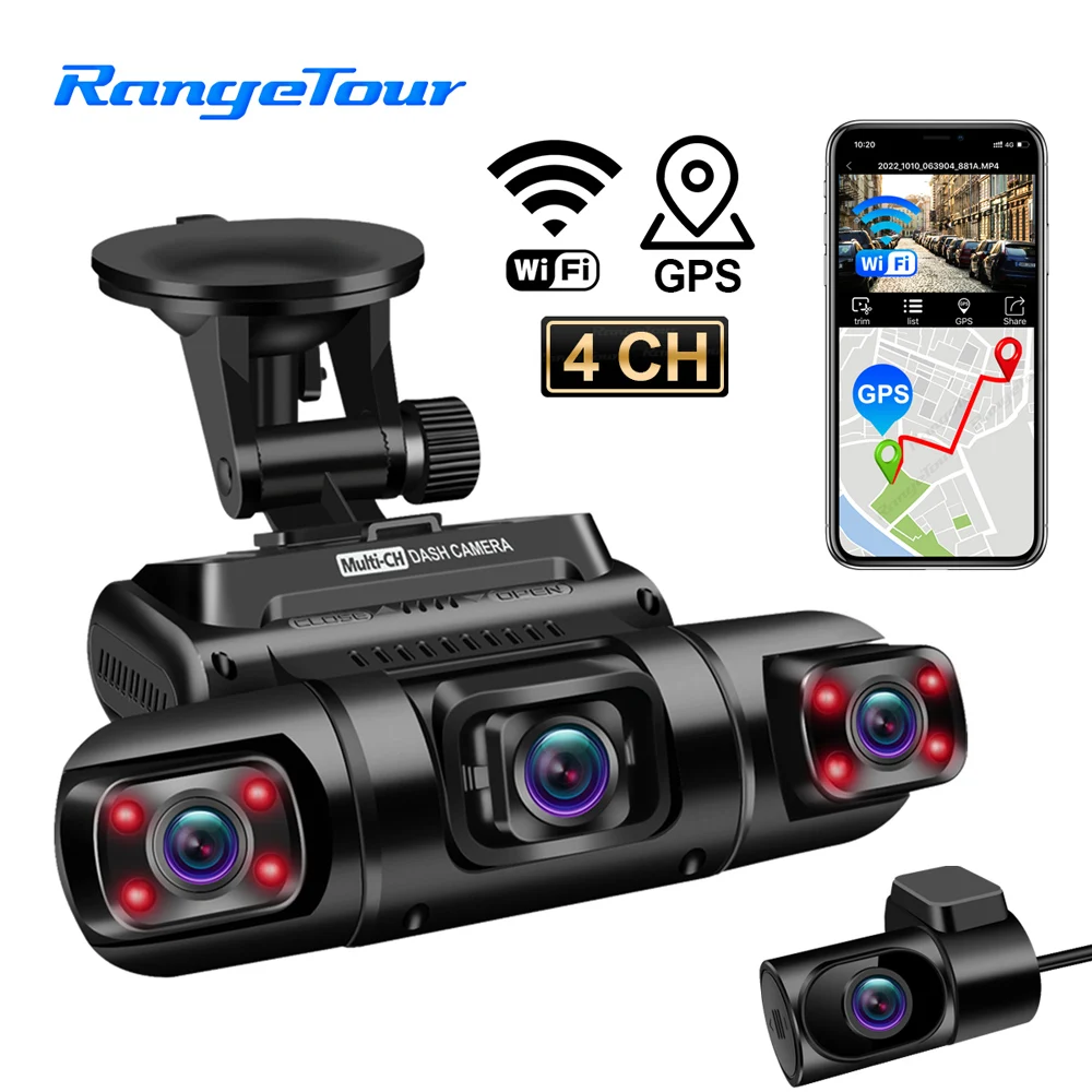 dash cam with gps and wifi