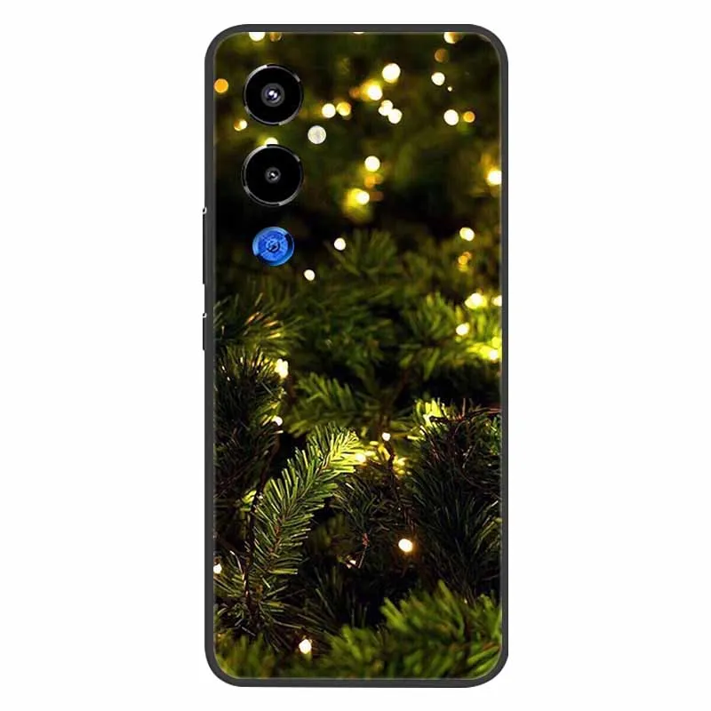 Christmas Silicone Soft TPU Phone Case - Festive Holiday Gift Cover