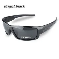 Lunettes de soleil polarisées à monture noire pour hommes et femmes, lunettes de conduite en argile, lunettes de soleil de pêche, UV400, nouveau 4