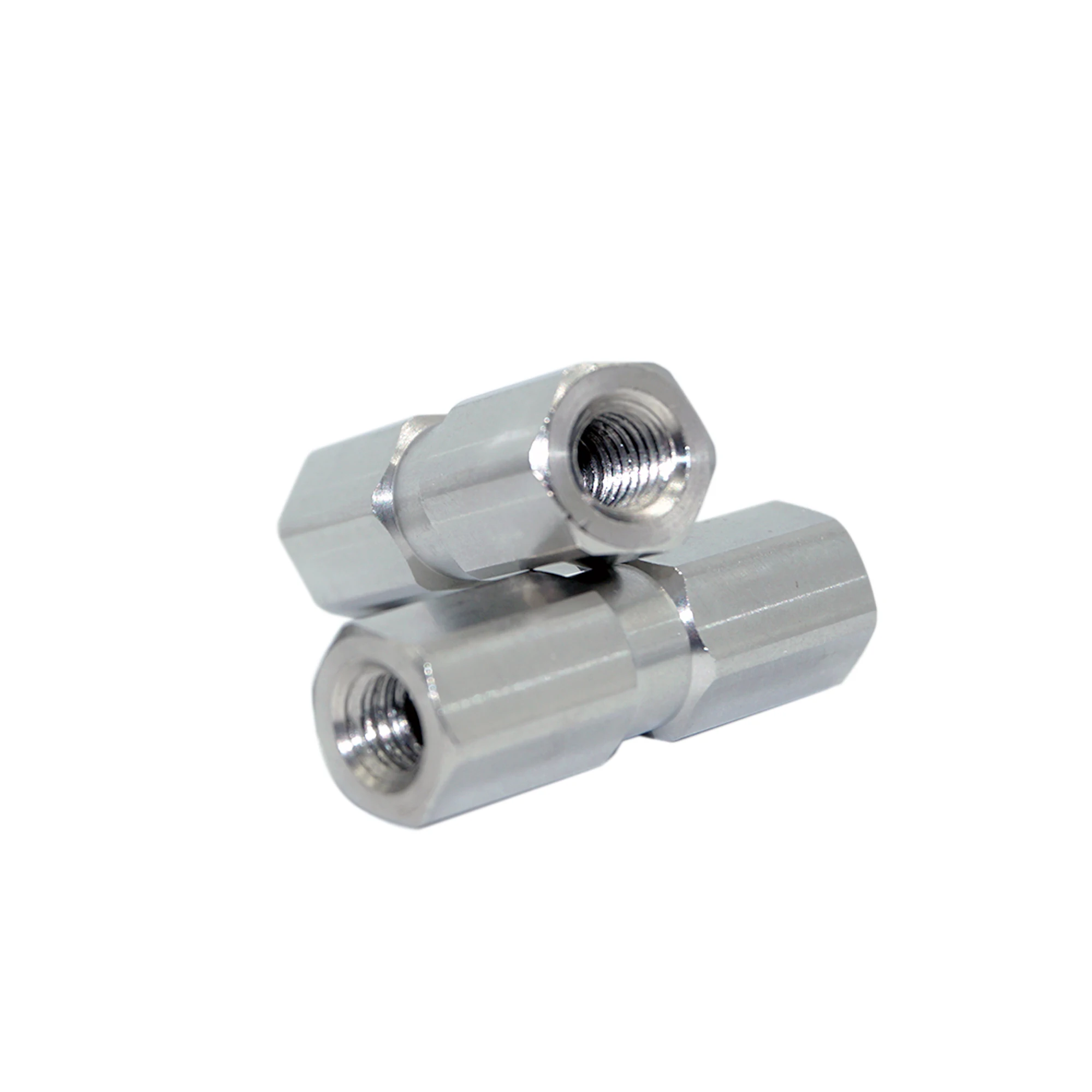 1pc LC Union Chromatography 316L Stainless Steel 10-32UNF Union 140Mpa Resistance union