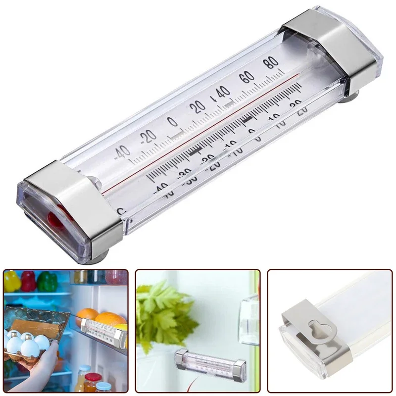 1Pc Refrigerator Freezer Thermometer Freezer Measurement Tool Kitchen Tools-40C to 27C