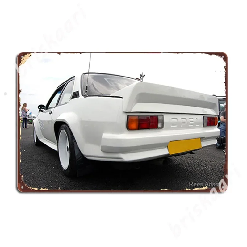 Opel Ascona I400 Insegne In Metallo Wall Cave Soggiorno Progettazione Targhe Targhe In Latta Poster