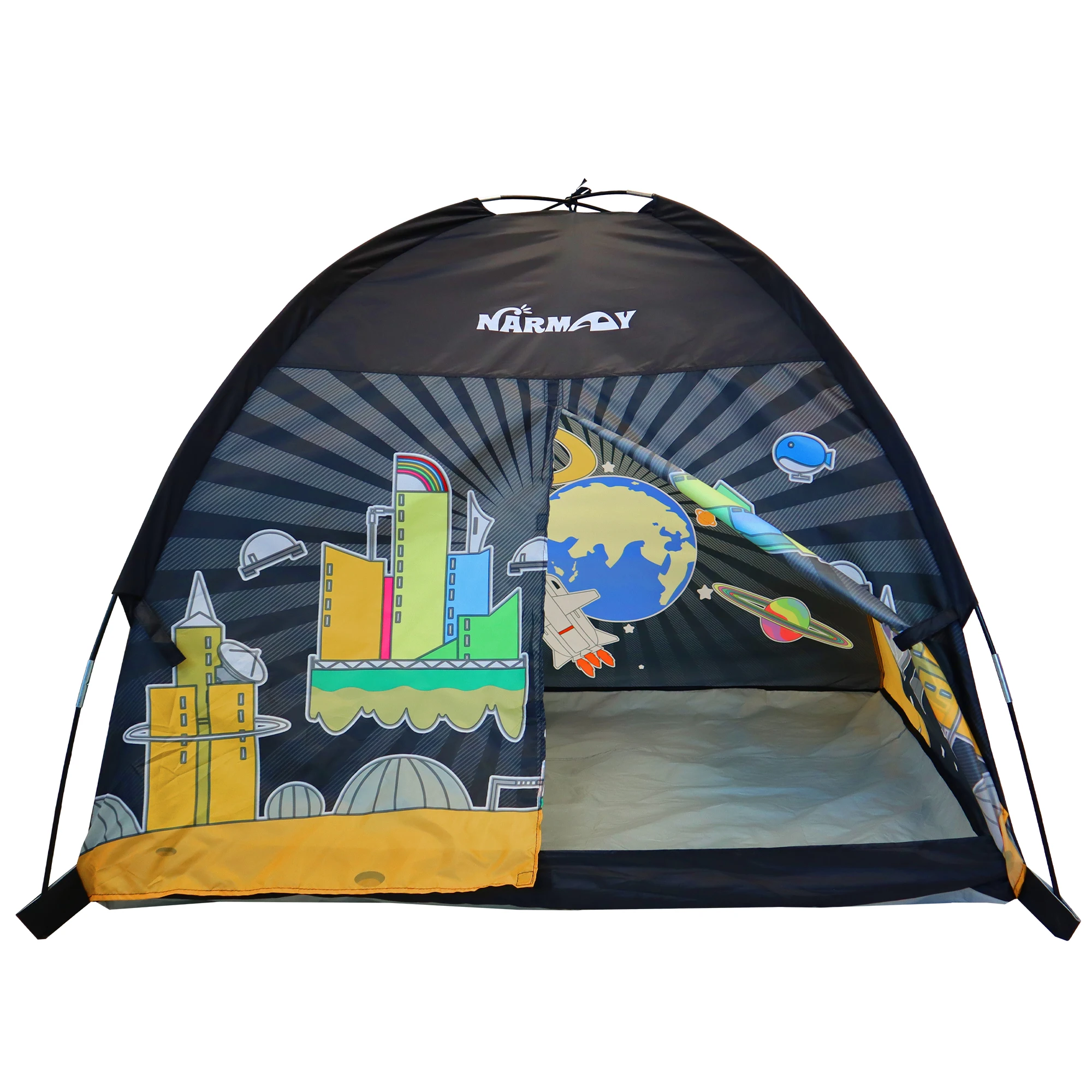 Toy Tent Children Toy Tent Play Tent Space World Dome Tent for Kids Indoor / Outdoor Fun-122 x 122 x 102 cm