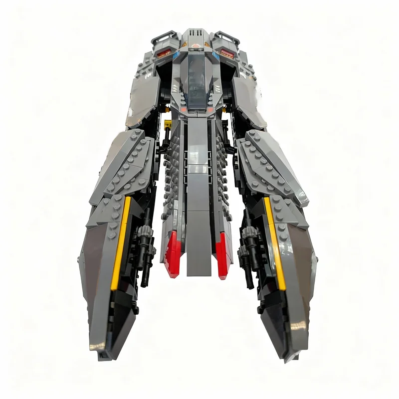 842pcs MOC WipEout Tigron 반 중력 레이서 모델 빌딩 블록 건축 크리스마스 선물 장난감 아이디어 교육 벽돌 어린이