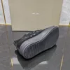 Ricks shoes soft cow suede low-top shoes black frosted top layer cowhide casual shoes simple student shoes couple shoes. 4