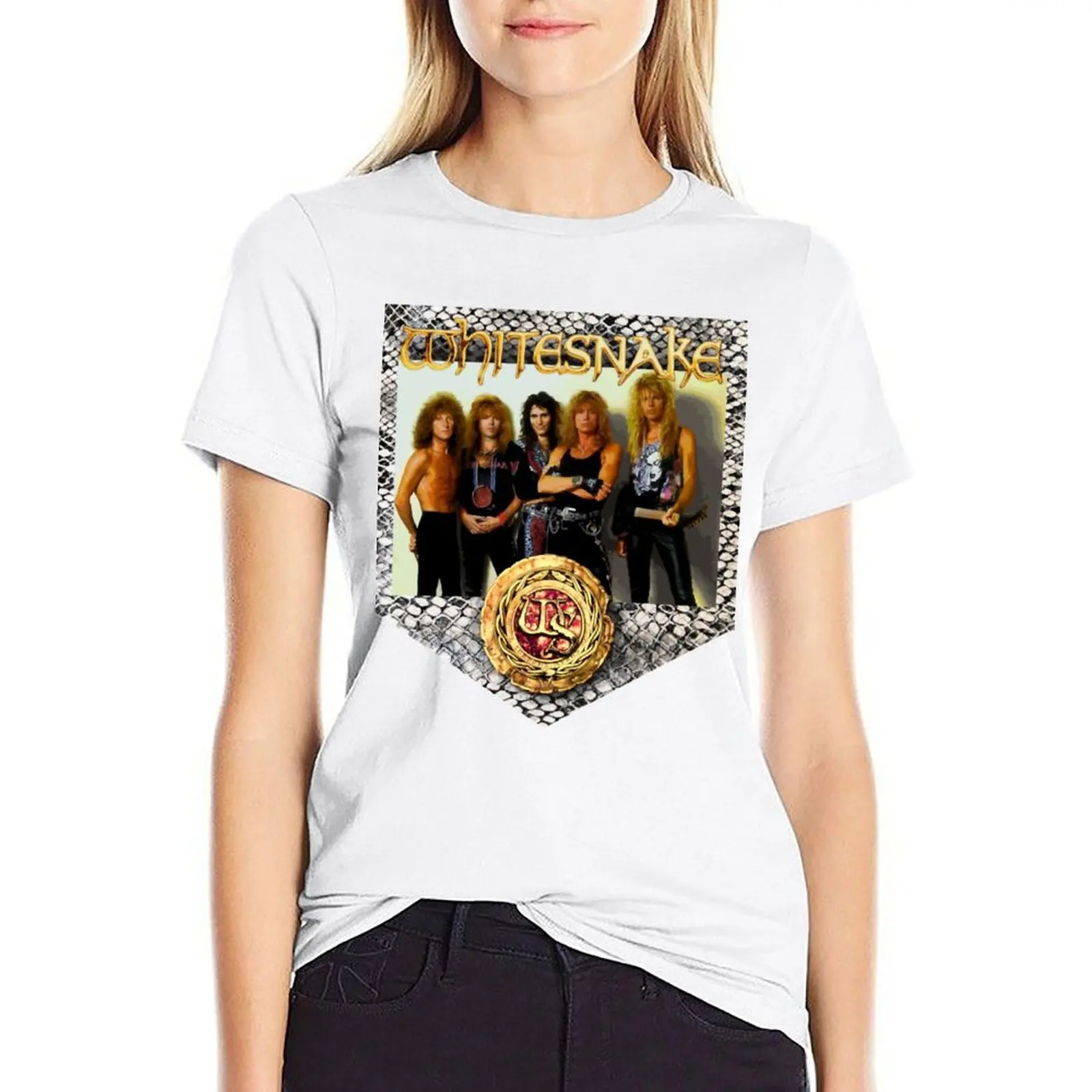 

Whitesnake &x27;89 Classic T-shirt Female clothing tops t-shirts for Women pack