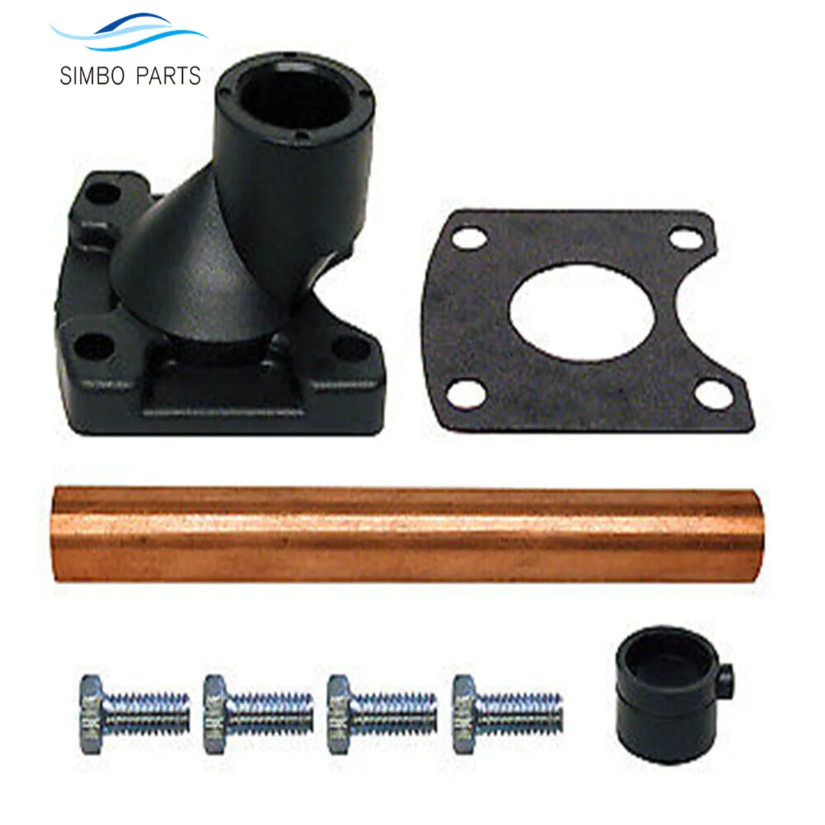 Water Tube Cover Assembly For Mercury Mercruiser Stern Drive 42724A3