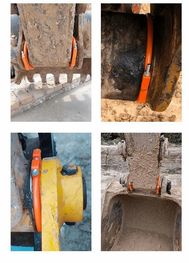Digger Bucket Seal Ring Dust proof Head Shaft Pin Cover Wear resistant Parts digger bucket seal