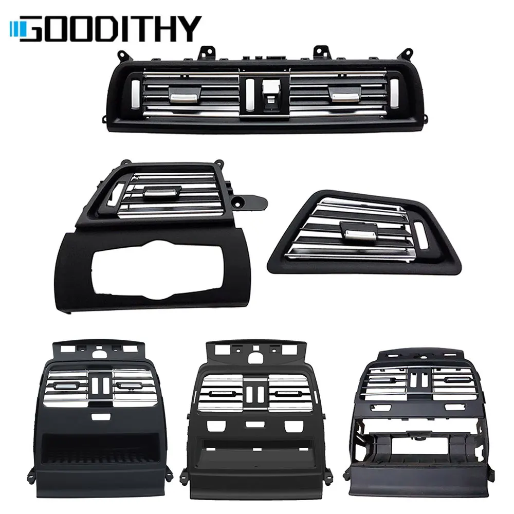 F06 F12 F13 Dash Center Console Air Conditioning Vent Panel Left/Right AC Vent Grille Outlet Cover For BMW 6 Series 630 635 640