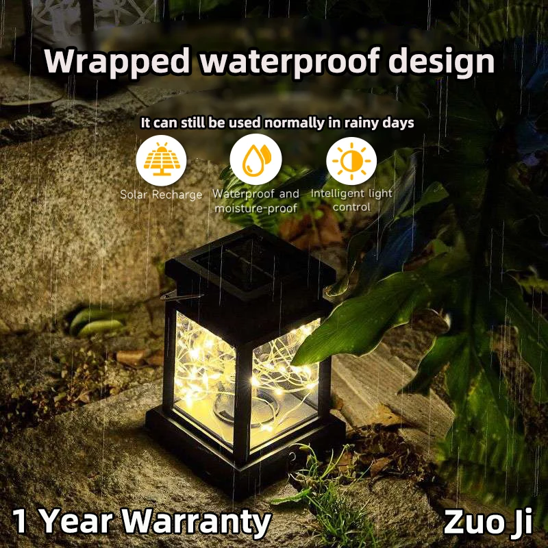 Outdoor LED Solar Lantern Lamps Waterproof LED Atmosphere Lights Landscape  Camping Palace Lighting for Garden Courtyard Decor - AliExpress