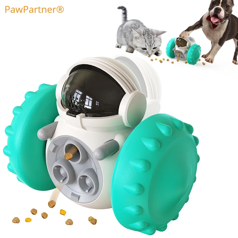 

PawPartner игрушки для собак балансирующая машина медленная кормушка для щенков кошек стакан многофункциональные упражнения головоломка для игр кормление собак аксессуары