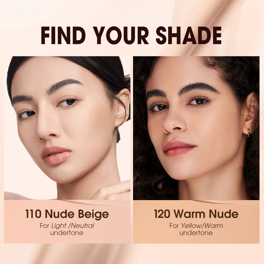 O.TWO.O Triple Cushion Compact Face Concealer Whitening BB&CC Cream Natural Oil-control Waterproof High Coverage Makeup Base bb cream cc cream air cushion cream cushion foundation face makeup primer