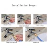 1/2/5PCS Universal Tap Kitchen Adapters Brass Faucet Watering Garden Tools Tap Connector Mixer Hose Adaptor Basin Accessories 6