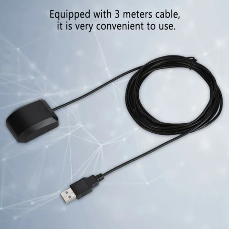 

USB Antenna GPS Accessories 2in1 Receiver Glonass Module For Car Laptop Phone 1575-1602MHz 1pc Tracking Useful