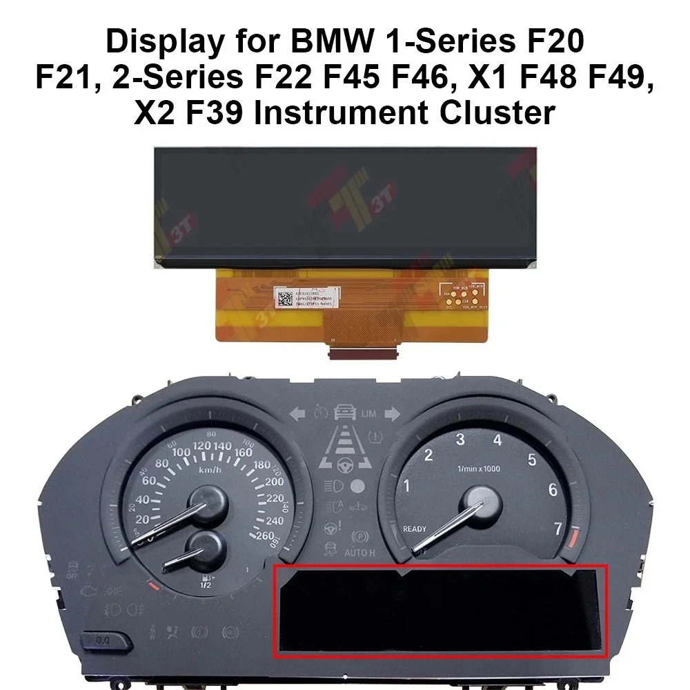 BMW 1시리즈 F20 F21, 2시리즈 F22 F45, X1 F49, X2 F39 계기판용 디스플레이