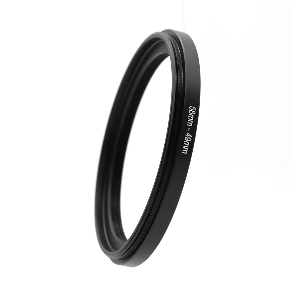 Camera Lens Filter Adapter Ring Step Up / Down Ring Metal 58 mm - 43 46 49 52 55 62 67 72 77 82 mm for UV ND CPL Lens Hood etc.