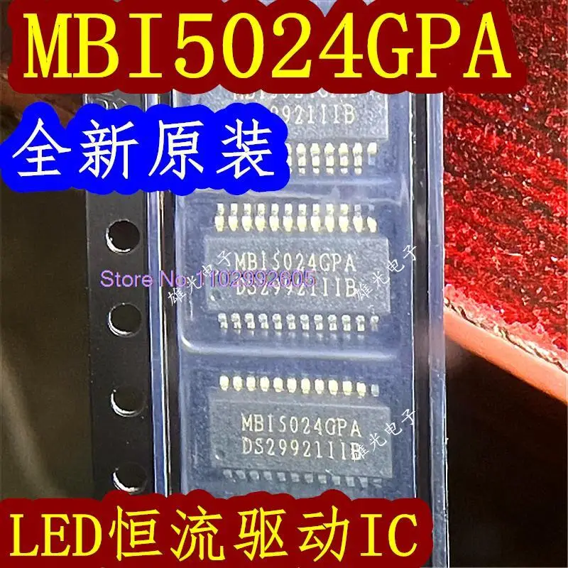 

20 шт./лот MBI5024GPA SSOP24 LEDIC