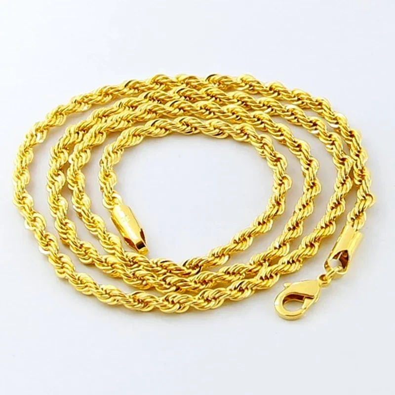 Hot Y2K 18K Gold Necklace packaging