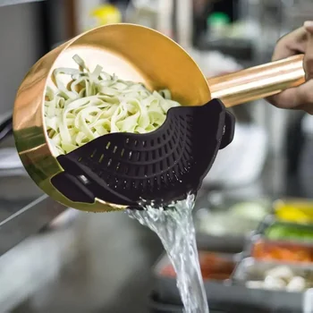 Silicone Clip-On Strainer 1