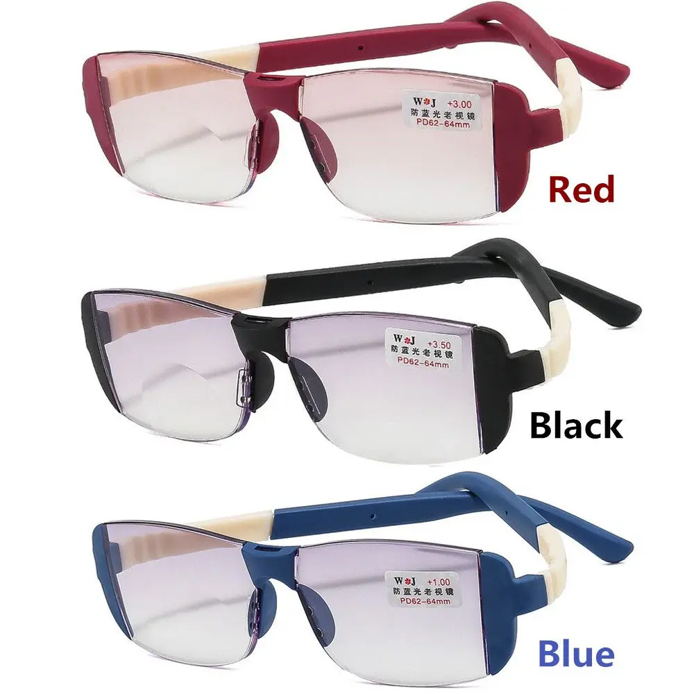 Reading glasses TR Magnetic Therapy Rimless Anti-Blue Bifocal