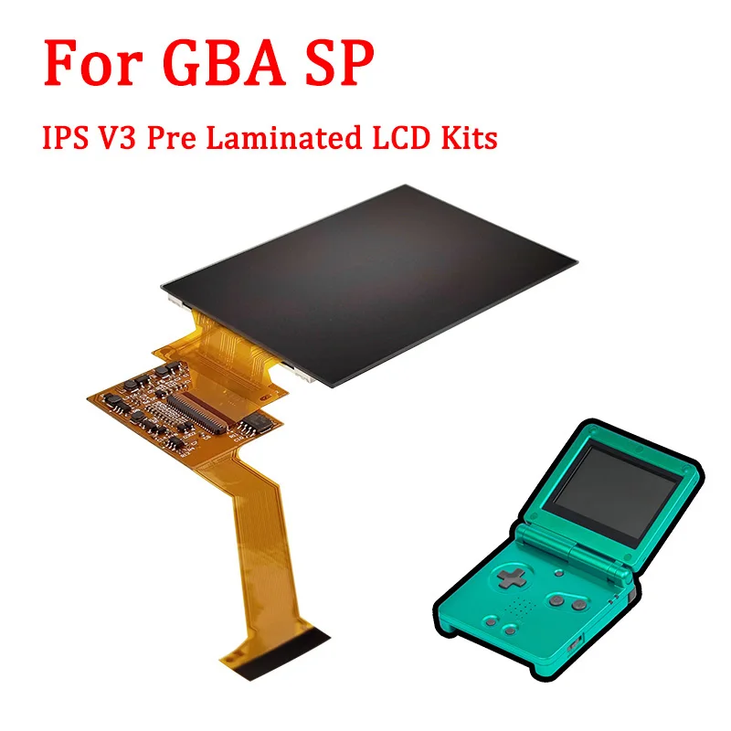 IPS V3 LCD ŰƮ, GBA SP   ̽ , IPS V3 LCD Ʈ ũ, GBASP ܼ Ͽ¡ ư ,    
