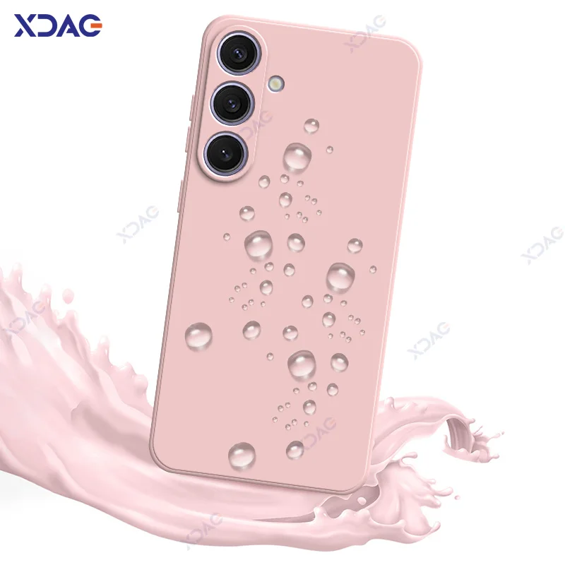 Square Liquid Silicone Phone Case - 360° Soft Protective Anti-Fall Armor Cover