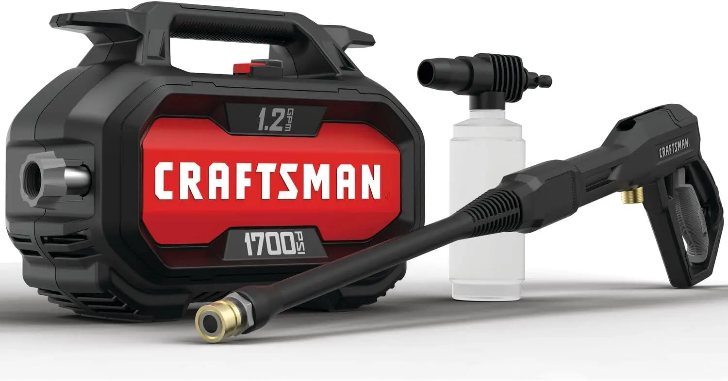 Craftsman Electric Pressure Washer Cold Water 1700-PSI 1.2-GPM Corded