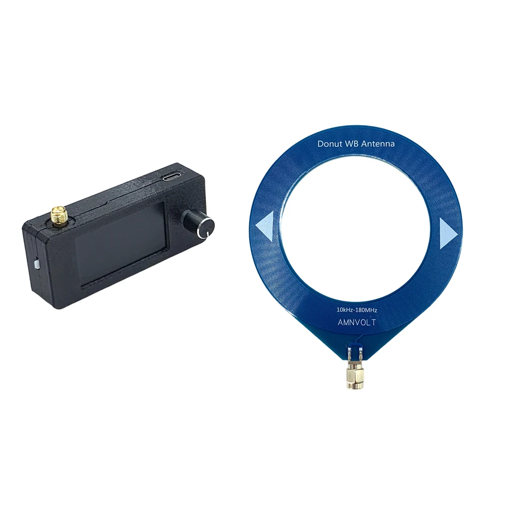 SI4732 0.5-108mhz 포켓 미니 라디오 HF SW MW VHF 모든 밴드 라디오 수신기 LSB USB AM FM 1.9인치 IPS 화면 안테나 포함