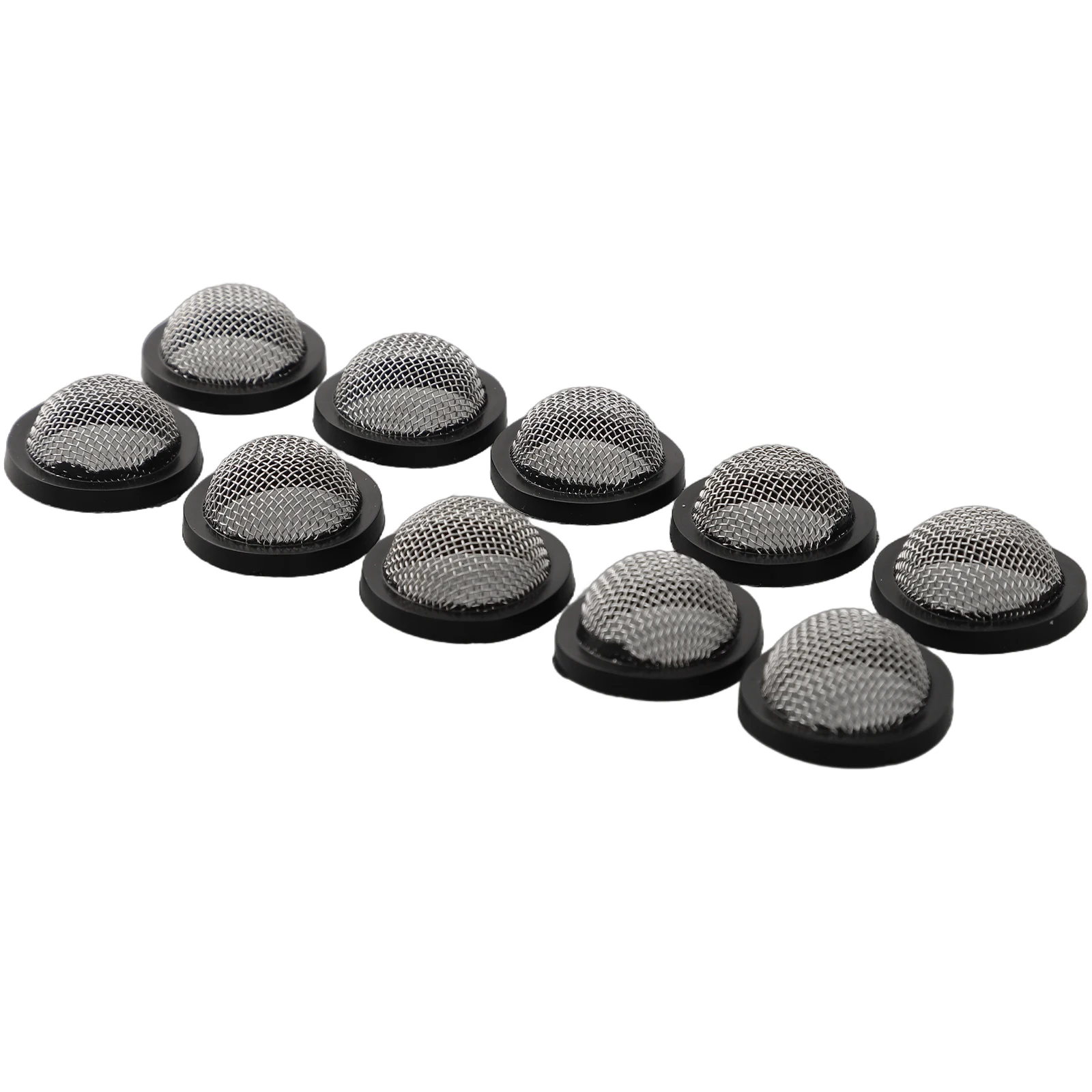 10pcs Garden Shower Hose Silicone Rubber Washers Filter Mesh Replacement for Washing Machine Faucet Seal Shower Head Accessories filter mesh