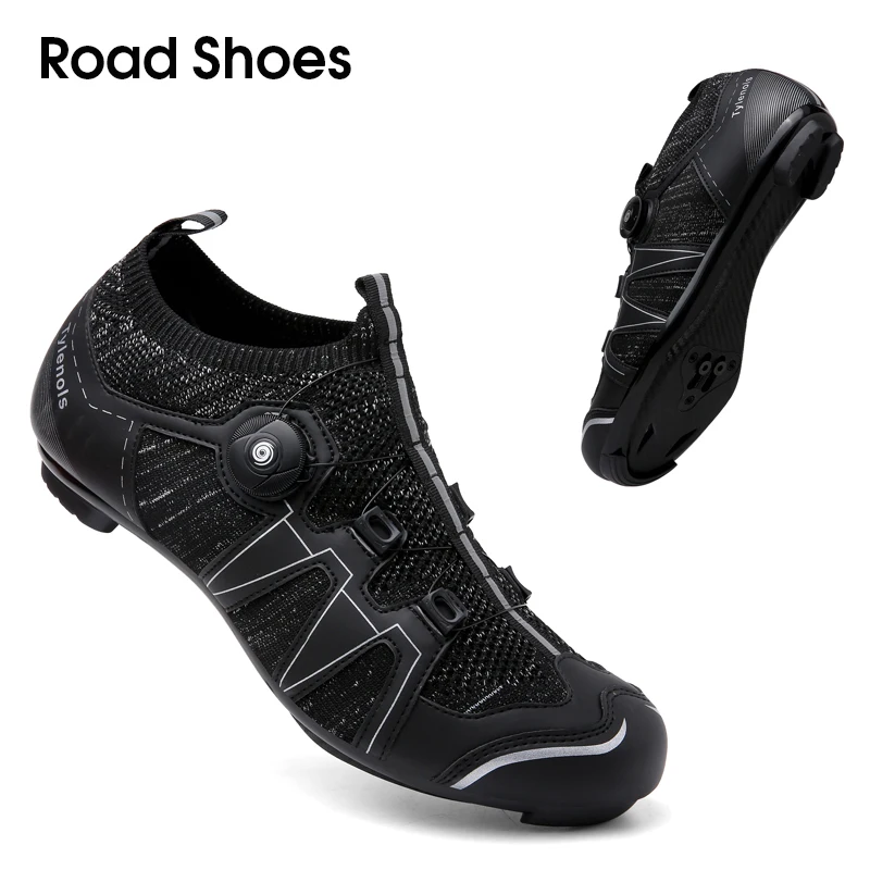 VTT noir - taille 42 - Sapatilha – chaussures de cyclisme lumineuses