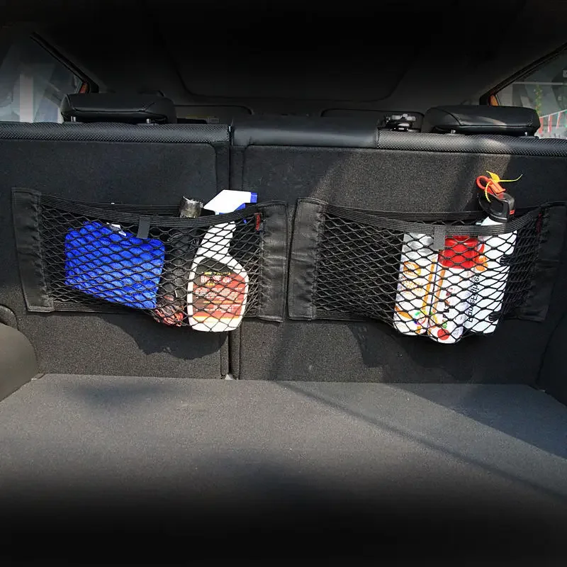 Car Trunk Box Storage Bag Net Sticker for Hyundai IX35 Solaris Accent I30 Tucson Elantra Santa Fe Getz I20 Sonata I40 Knoa i10
