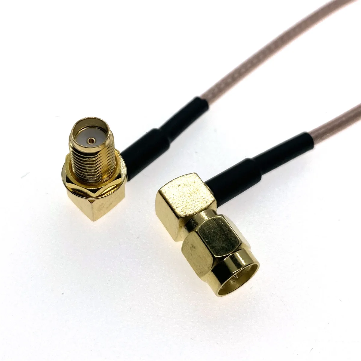 

RG316 SMA Male Plug Right Angle to SMA female nut RA 50 Ohm RF Coax Extension Cable Pigtail Coaxial