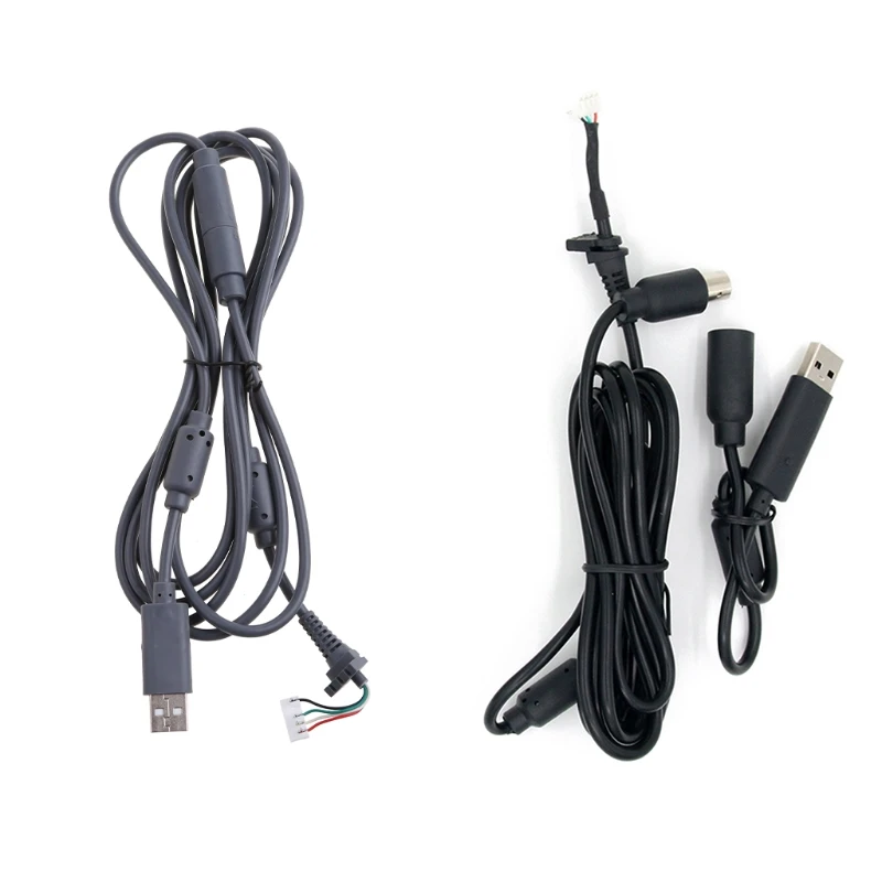 USB 4 Pin For Cable Cord Cable +Breakaway Adapter Replacement For Xbox 360 Wired Controller