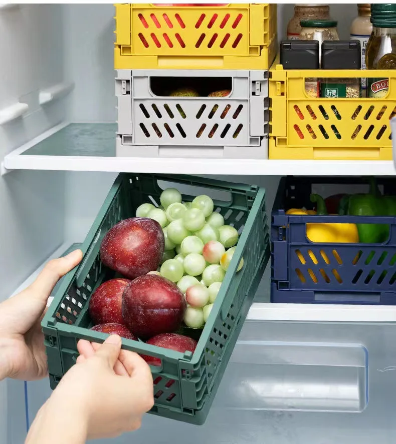 Portable storage crate for cosmetics and accessories