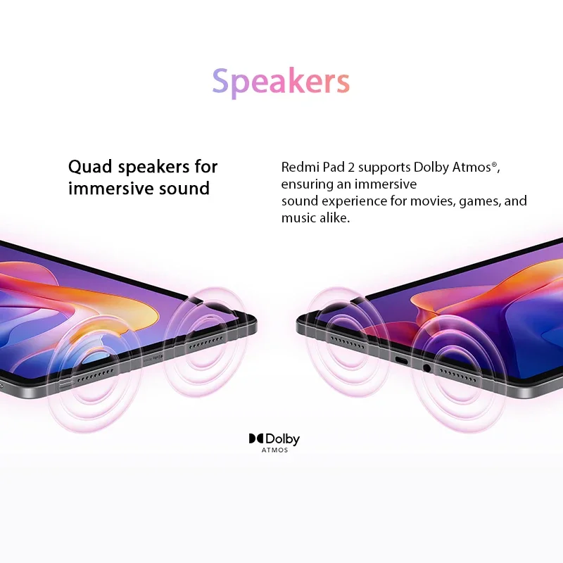 Global version Xiaomi Redmi Pad 2 9000mAh Battery MTK Helio G100