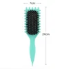 Women's Hair Comb Hollow Shaped Curly Hair Comb Multi Functional Scalp Massage And Anti-static Fluffy Hair Brush Hairstyle Tools 4
