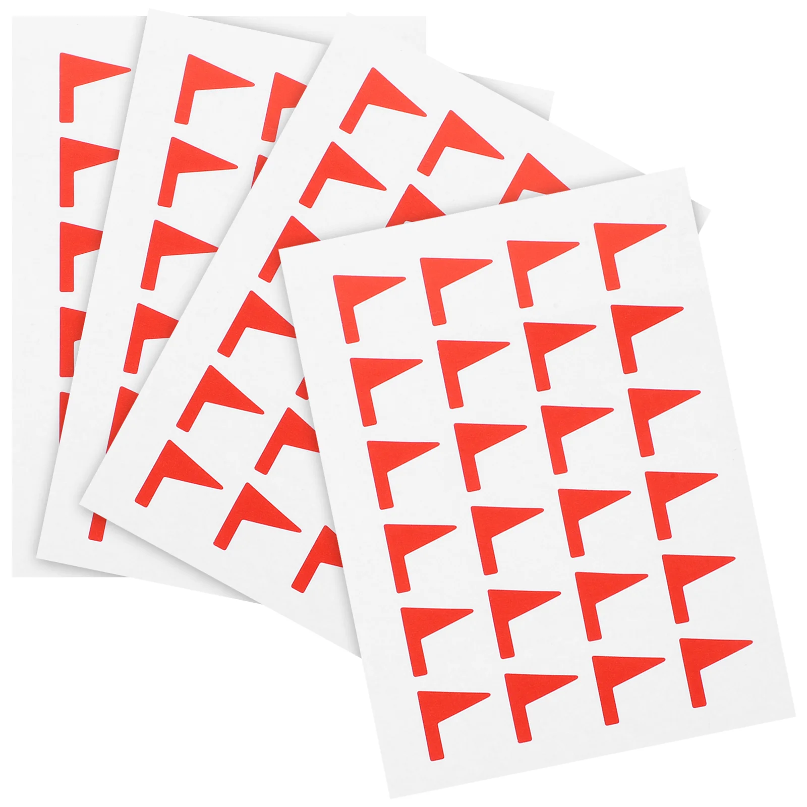 

288 Pcs Map Marker Stickers Label Marking Flag Adhesive Classification Applique