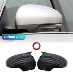 Toyota Mark X Reiz Rearview Mirror Decorative Cover Set (Carbon Fiber Pattern)