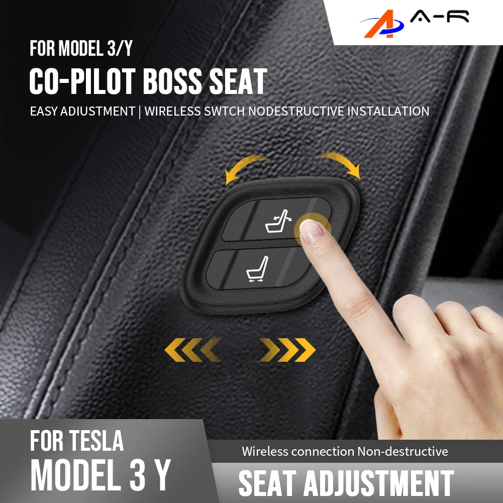 

Seat Adjustment Wireless Switch Buttons For Tesla Model 3 Model Y 2021 2022 Interior Accessories Model 3 Seat Remote Control