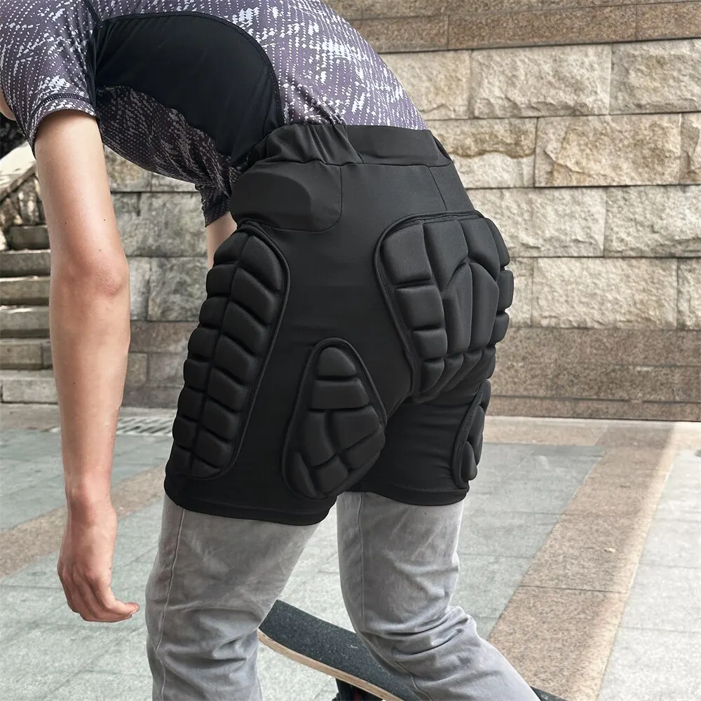 WOSAWE Protective Men Motorcycle Shorts Snowboard Sports Hip Butt